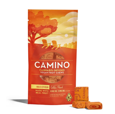 10mg : 10mg CBG 'Recover' Golden Peach Fruit Chews